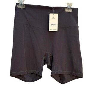 Lavento Womens All Day Soft Yoga Shorts 5 Inch Buttery Soft Workout Active Grey